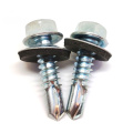 Tek screw(SDS)hex washer head self drill tapping screws zinc plated